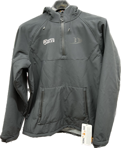 Blackfish Men's Gale Softshell Pullover- Dakota Angler Chest Patch