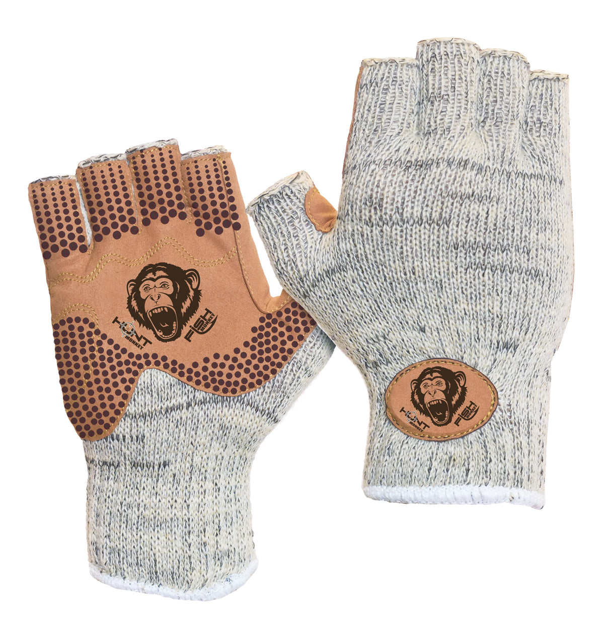 Fish Monkey Wooly Half Finger Glove