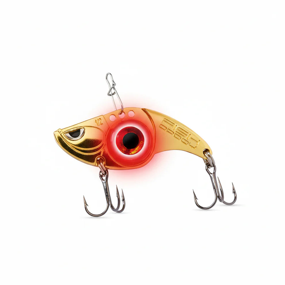 Fish Daddy Dirty Bomb Minnow 3/8oz / Blinking Red Fish Daddy Dirty Bomb Minnow 3/8oz / Blinking Red