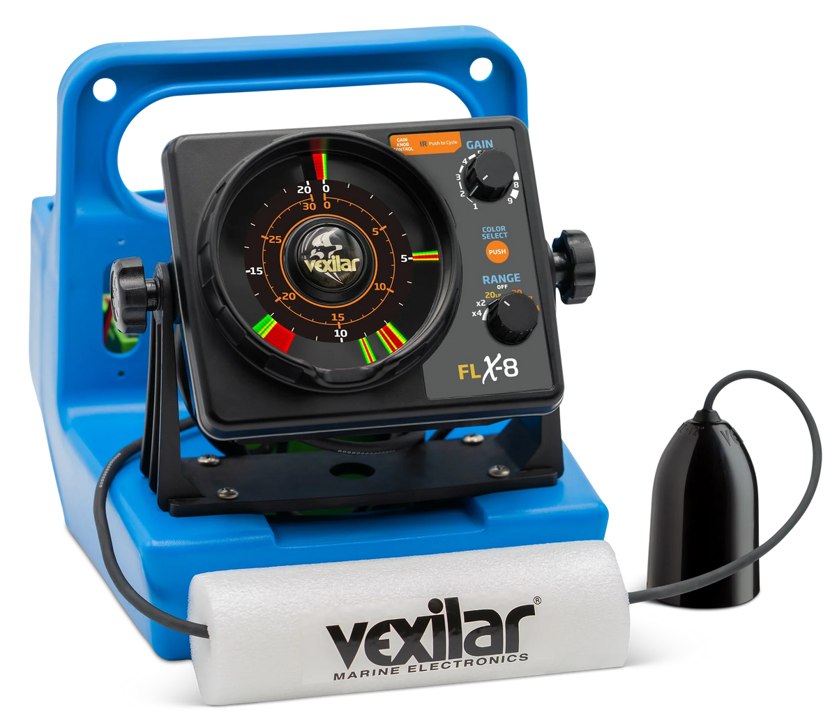 Vexilar FLX-8 Genz Pack w/ 12° Ice-Ducer