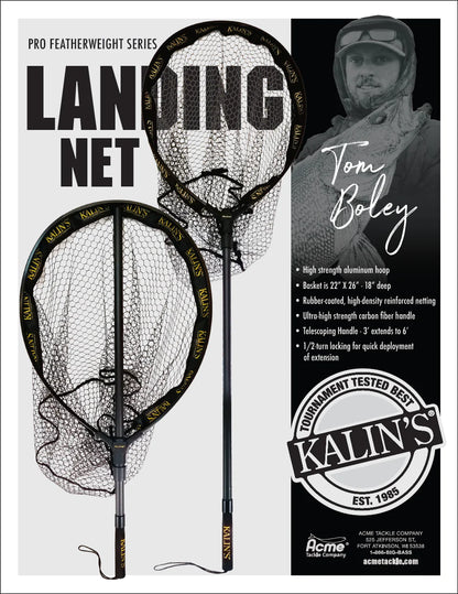 abenaki fishing net AnglerCo Core Series Bait Made with a high strength aluminum hoop Kalin's Landing Net