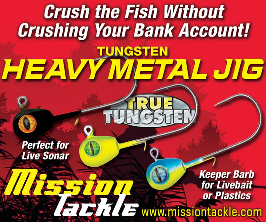 Mission Tackle Heavy Metal Tungsten Jigs