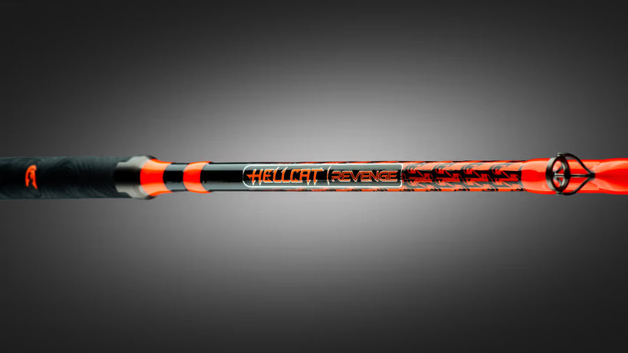 Catch The Fever Hellcat Revenge Spinning Catfish Rod