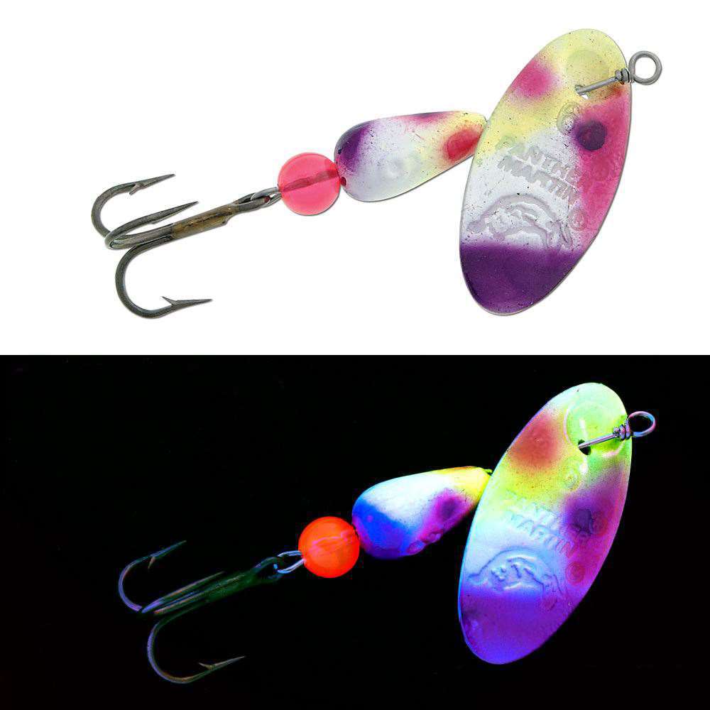 fisher and martin lure Panther Martin FishSeeUV 1/16oz / Chartreuse/Pink/Purple