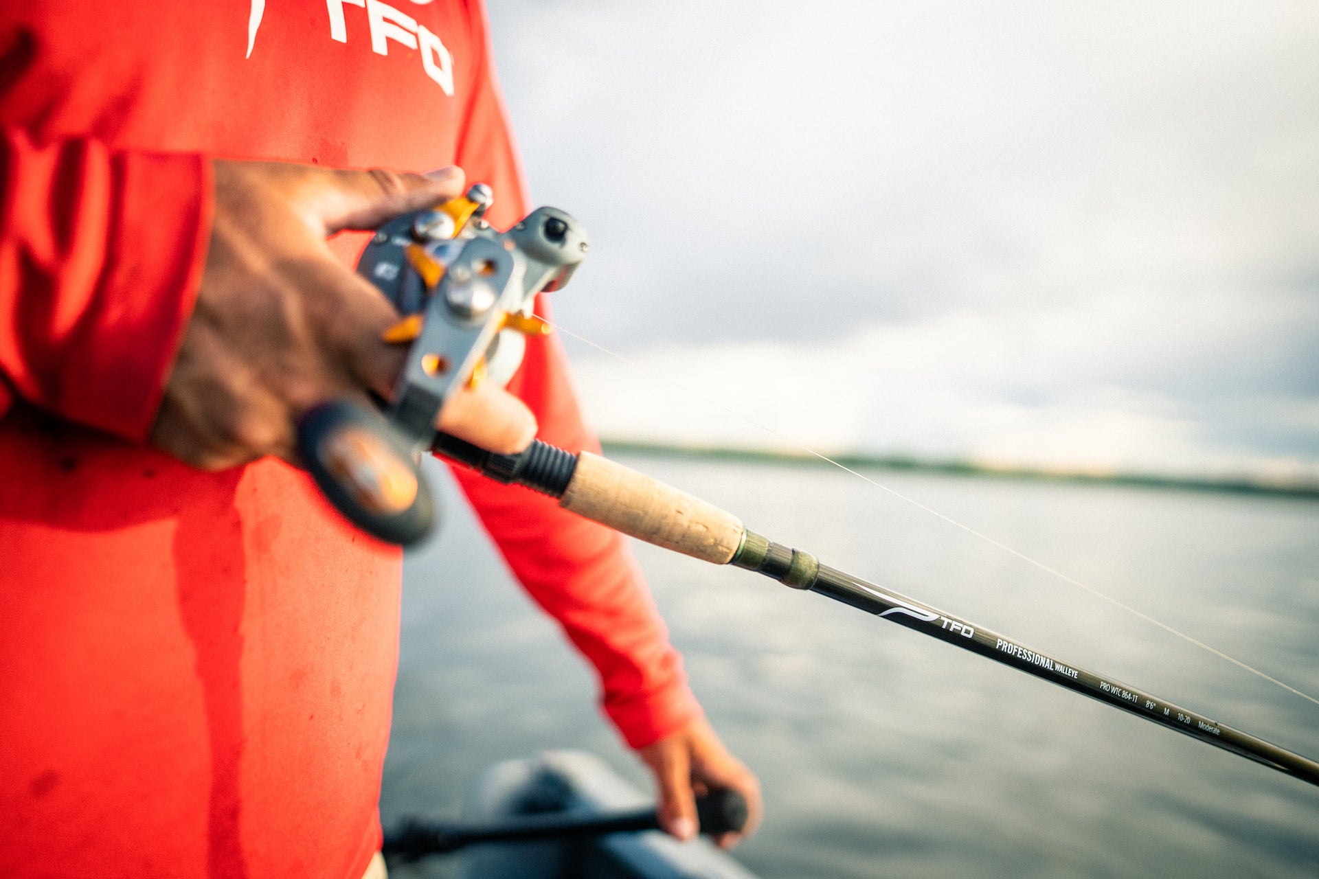 bass pro fishing pole series walleye Temple Fork Outfitters Pro Walleye Trolling Casting Rod