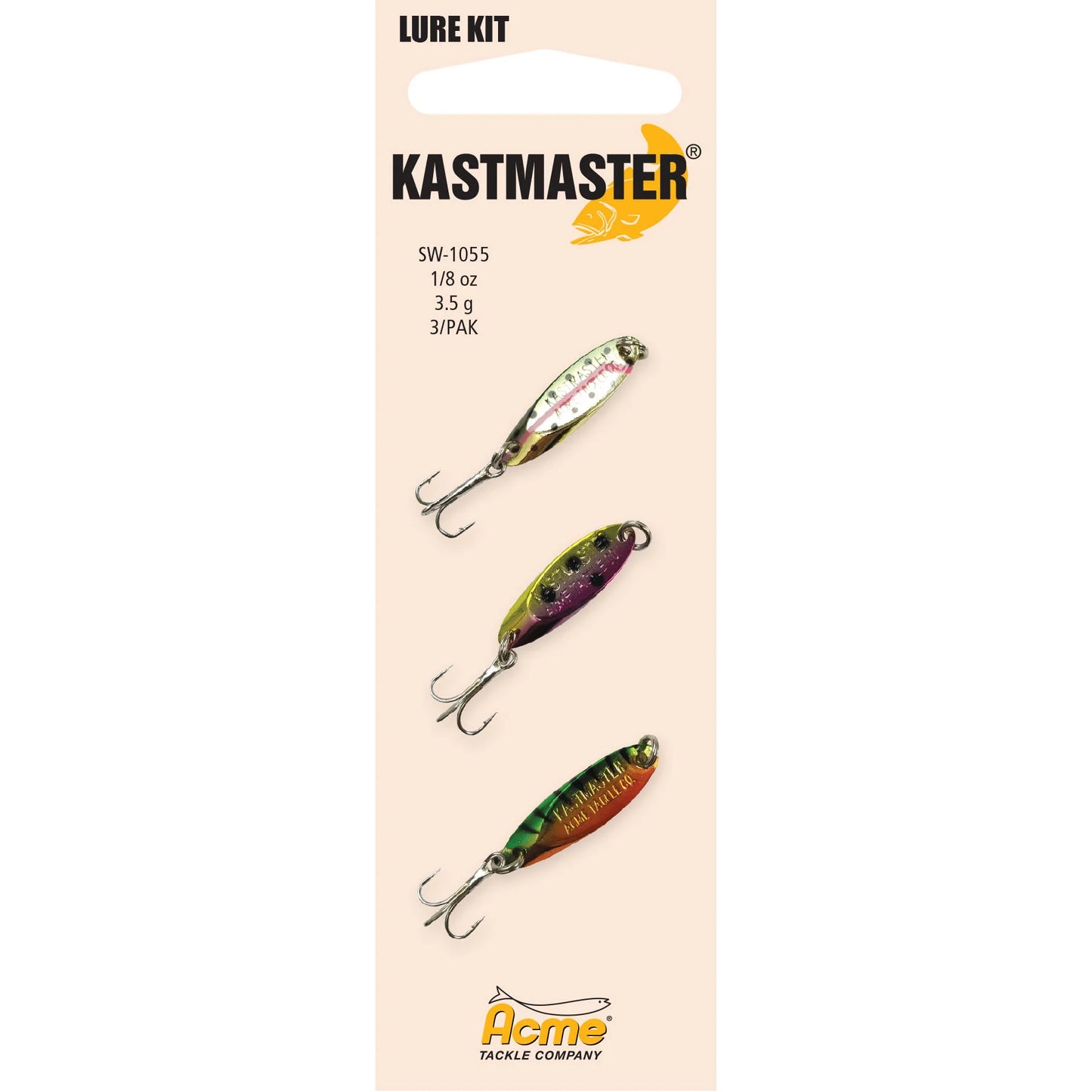 Acme Kastmaster Spoon 3 Pack