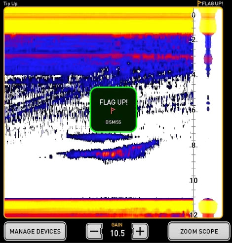 Vexilar Side Kick Wi-Fi Sonar w/ 12° Transducer