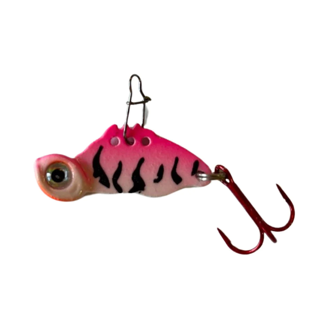 cutr bug fishing lure JB Lures Tung Bug 1/10oz / Glow Pink Tiger
