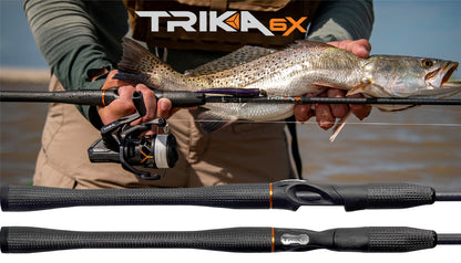 Trika 6x Spinning Rods