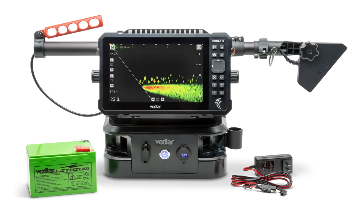 Vexilar Vision X10 Live View System - Ice Bundle