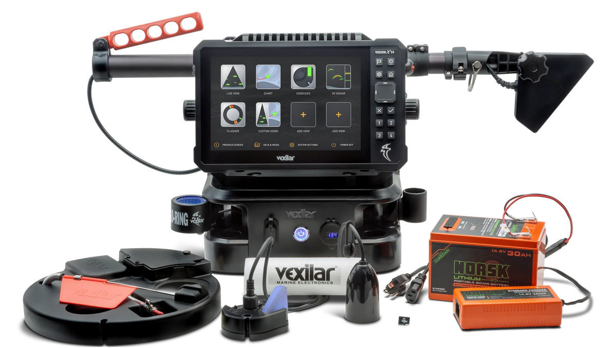 Vexilar Vision X10 Live View System - Pro Bundle