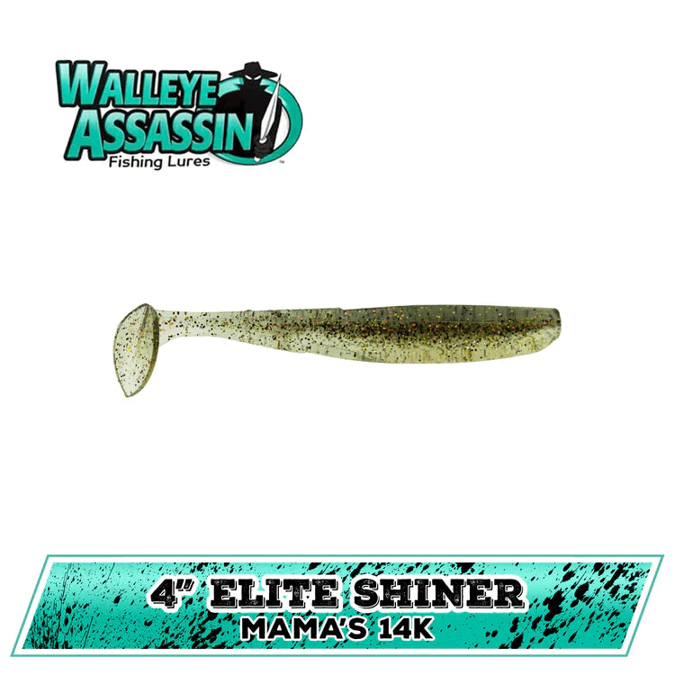 fish assassin lures Walleye Assassin Elite Shiner Northern Minnow