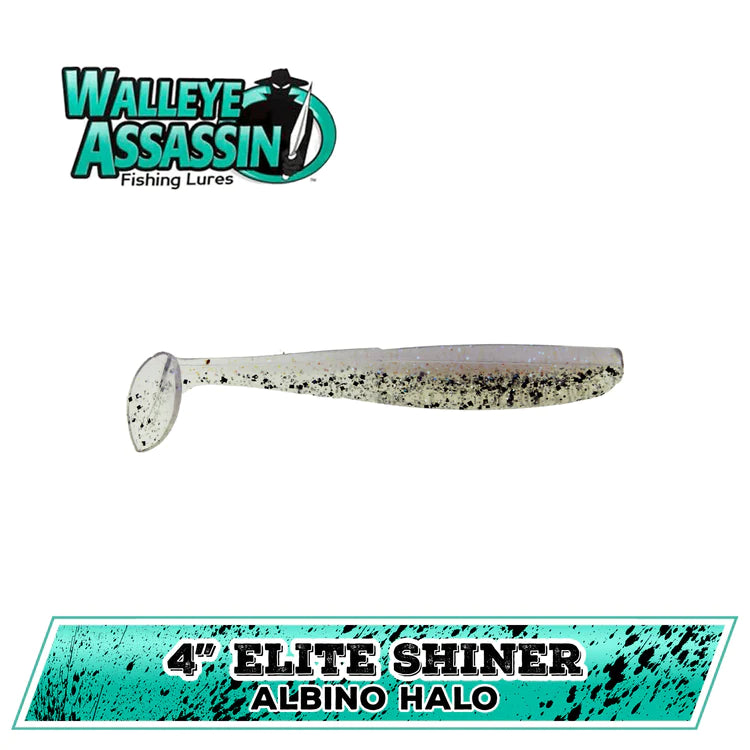 elite fishing lures Bass Assassin Walleye Shiner - 4