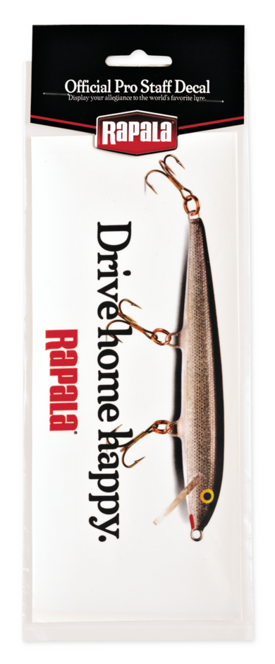 Rapala Drive Home Happy Decal