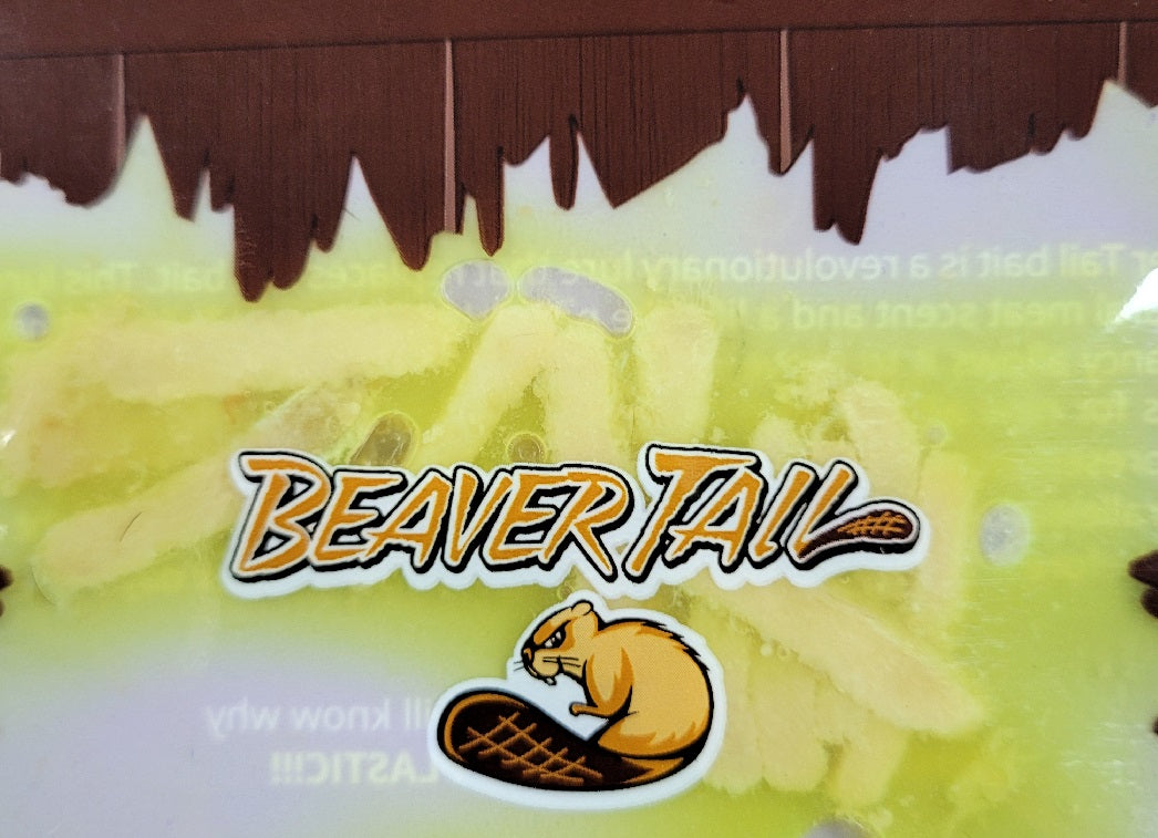 beaver tail fishing lure Beaver's Baits Standard Baby The centerline is recessed for better hook penetration but the nose of the lure is thick to hold your hook without tearing on every fish Beaver Bait Replacement Tail