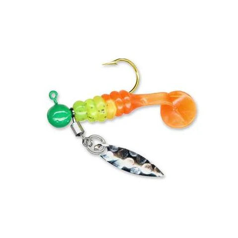 charlie fishing lure Slider Charlie Bee 1/16oz Chartreuse/Orange