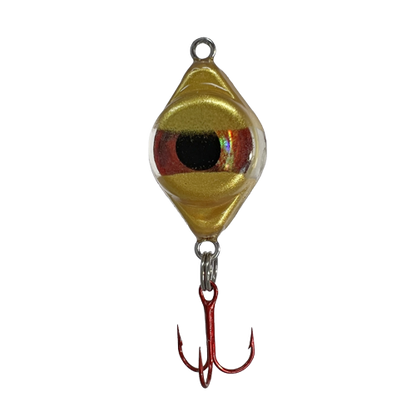 Fish Daddy Dirty Bomb Gold LED Spoon