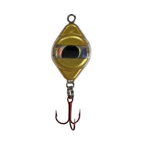 Fish Daddy Dirty Bomb Gold LED Spoon