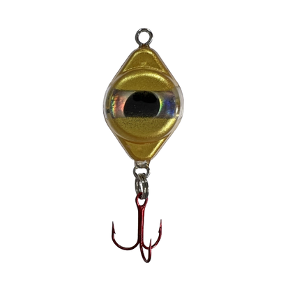 Fish Daddy Dirty Bomb Gold LED Spoon