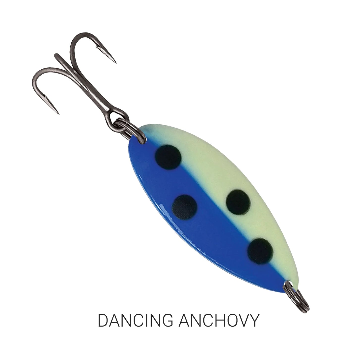 cleo fishing lures Acme Moonshine Glow Little Cleos 3/4 oz / Dancing Anchovy