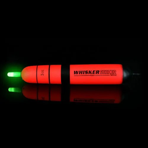 Whisker Seeker Catfish Slip Floats | LED EVA 3oz
