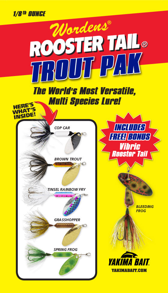 Original Rooster Tail®: Tackle Box Kits (5 Pack)