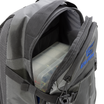 clam dual compartment soft sided tackle bag Clam Slim Backpack – Dakota Angler