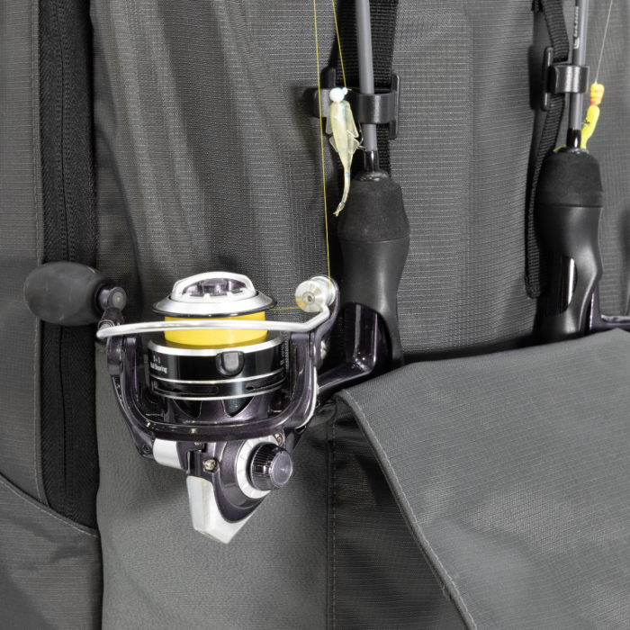 backpack fishing rod and reel Clam Slim Backpack – Dakota Angler