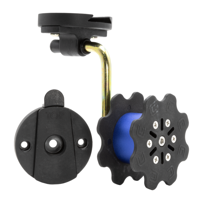 Clam ClamLock Vertical Rattle Reel w/Hub Mount