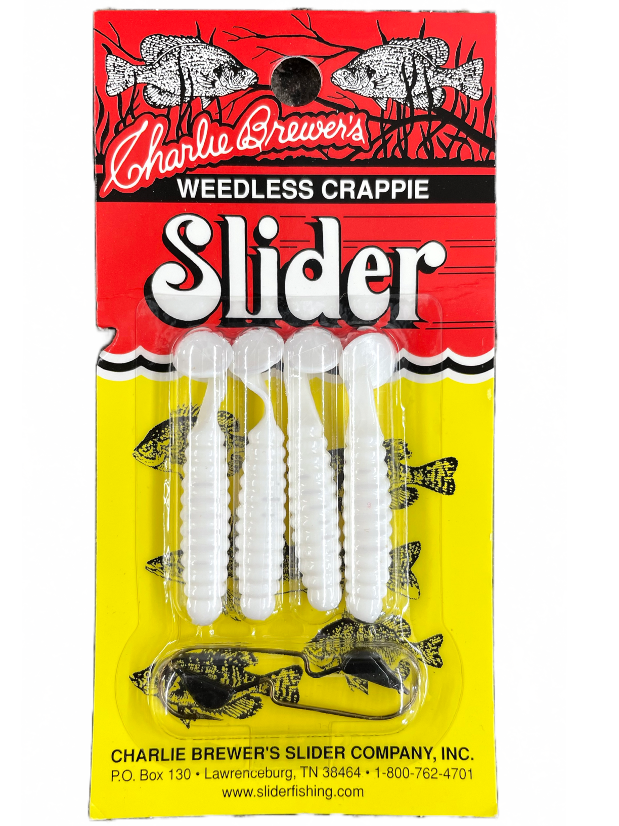 charlie brewer fishing lures Brewer's Weedless Crappie Jig deliver smooth hooksets on light lines The Charlie Brewer Slider is