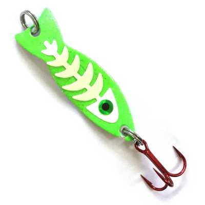 JB Lures Ghost Spoon with Glo-Bones