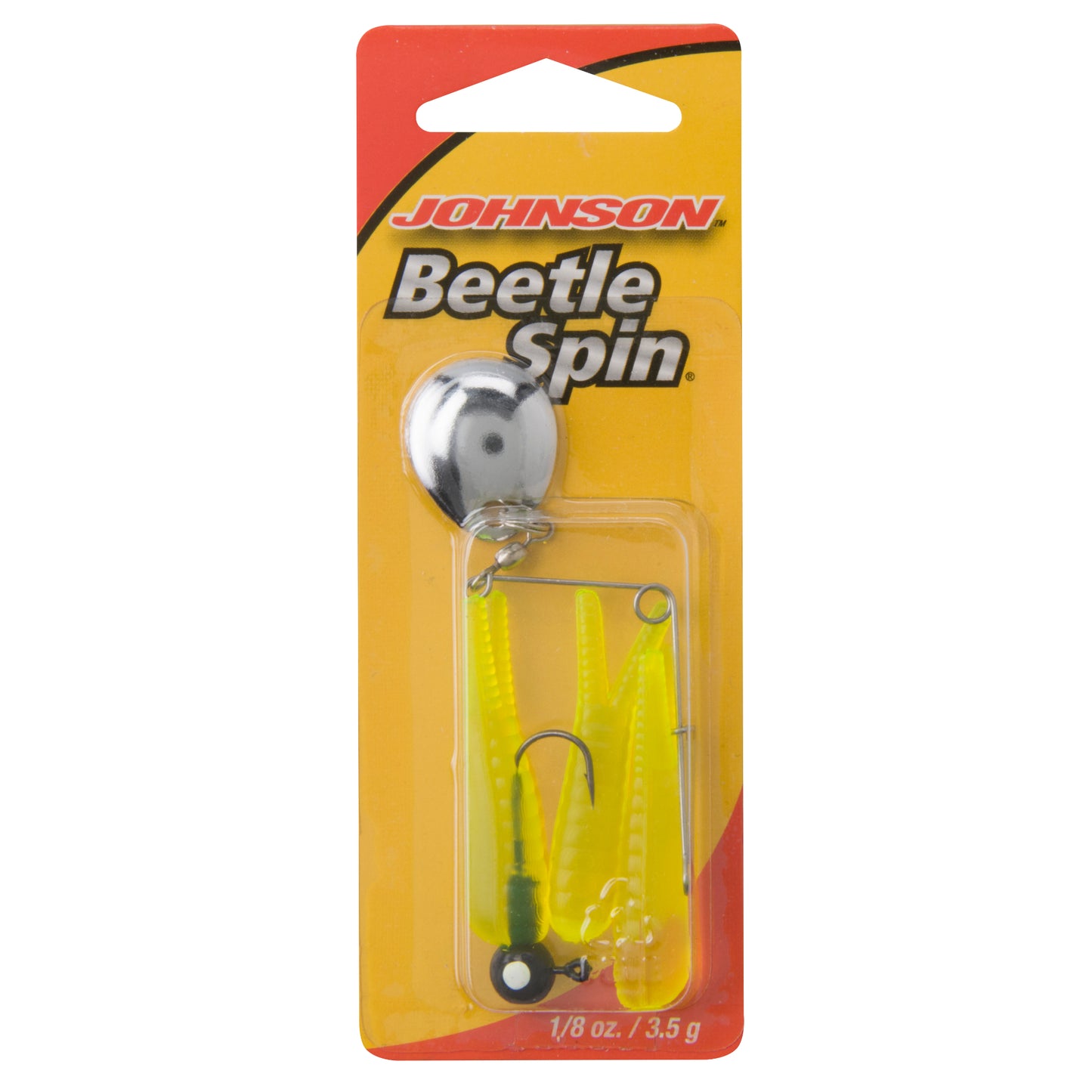 Johnson Beetle Spin Nickel Blade