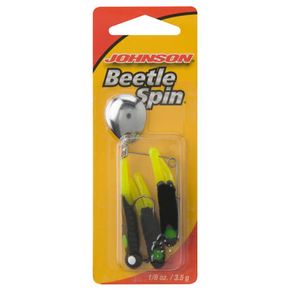 Johnson Beetle Spin Nickel Blade