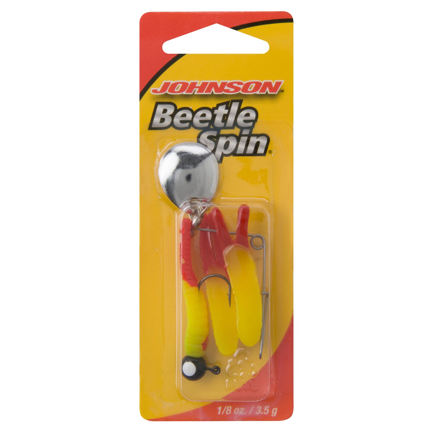 Johnson Beetle Spin Nickel Blade