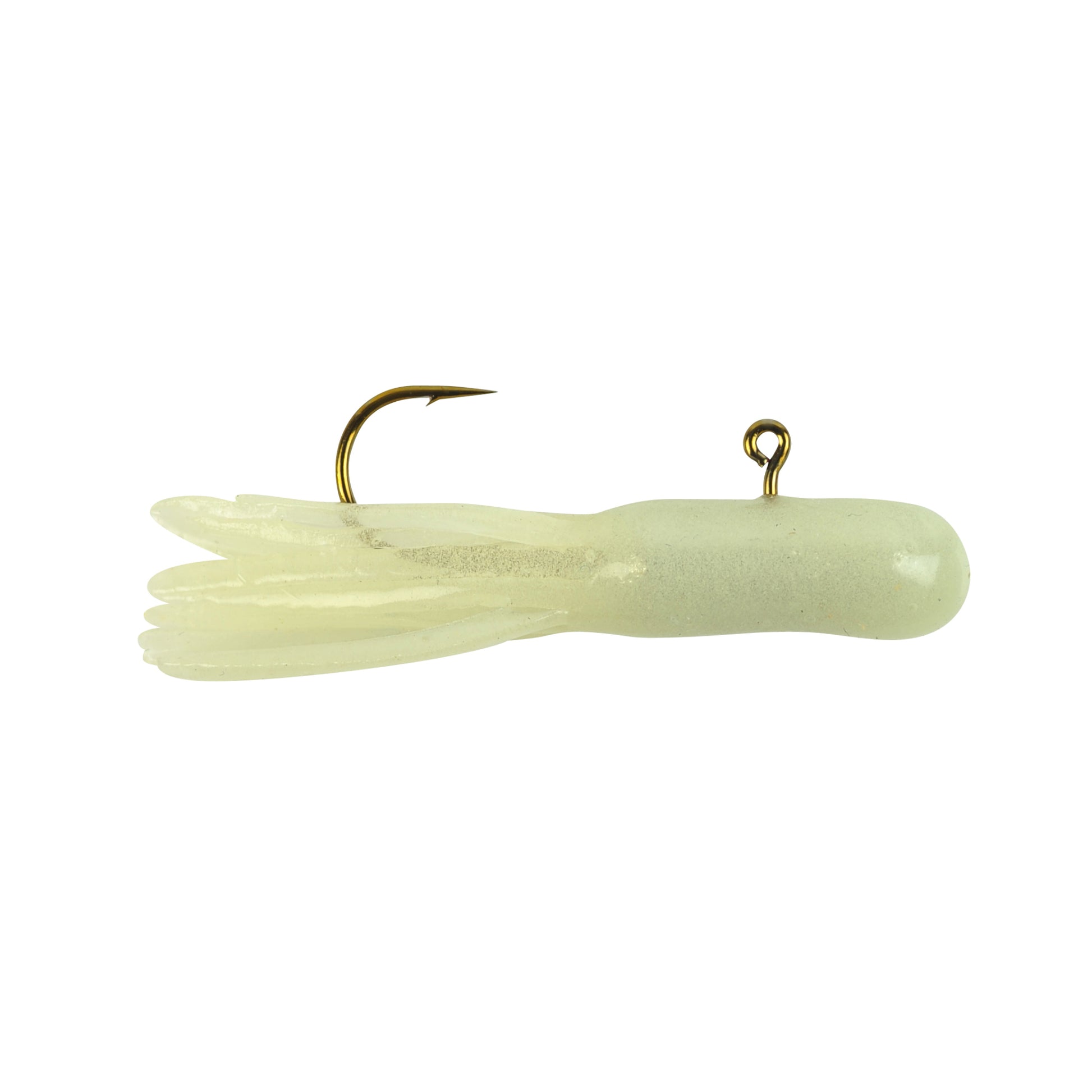 Berkley PowerBait Pre-Rigged Atomic Tubes, 1/32oz, Red Chartreuse