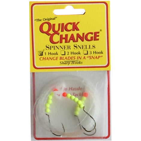 Quick Change 1 Hook Spinner Snells