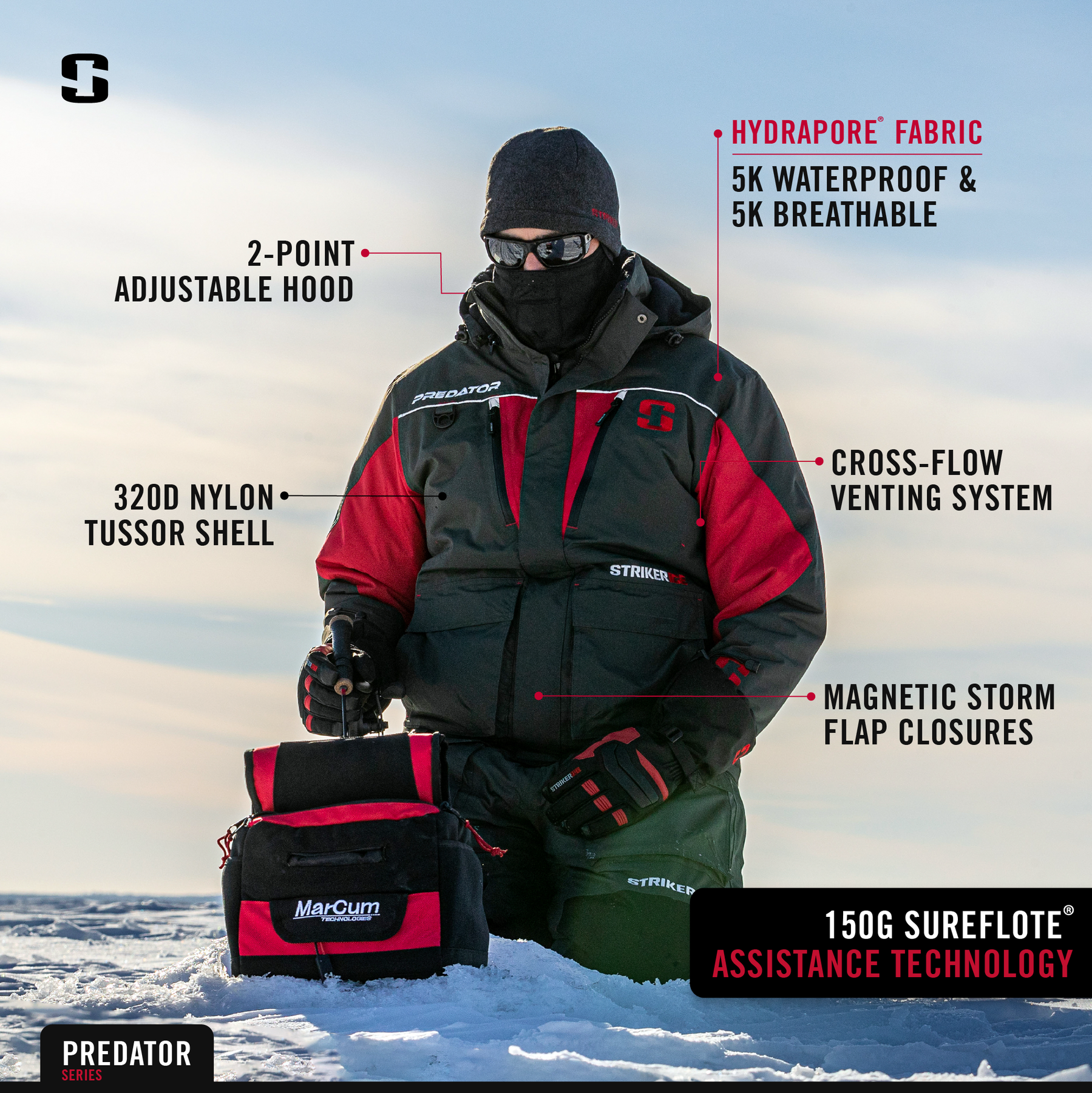 Striker Predator Jacket – Dakota Angler - Main Image