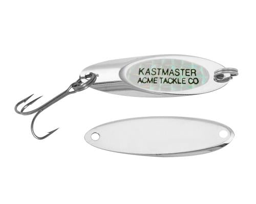 Vintage Acme Kastmaster, 1/4oz Fire Tiger fishing spoon #7265