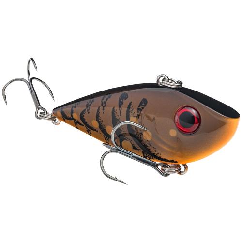 bass striking lure Strike King Red Eyed Shad 1/2 oz Brown Craw