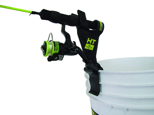 Eagle Claw Ice Bucket Rod Holder - 729296, Ice Fishing Accessories