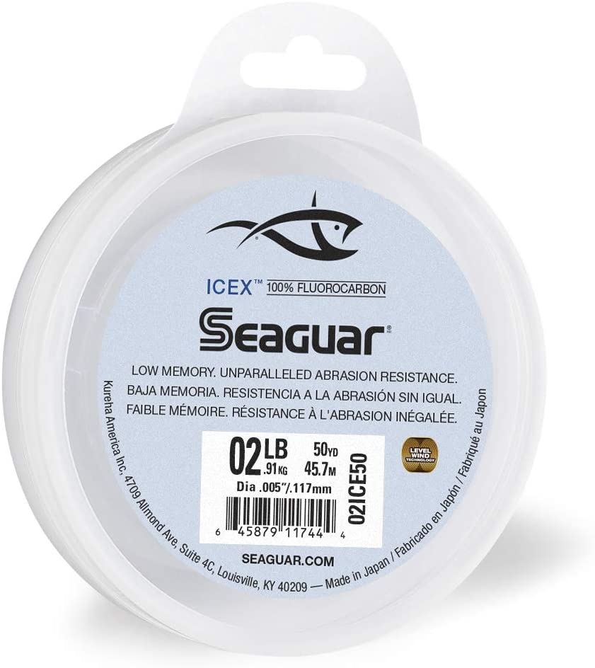 Seaguar IceX 100% Fluorocarbon Ice Fishing Line