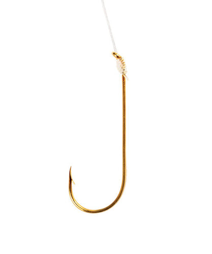 Aberdeen Light Wire Snelled Hooks