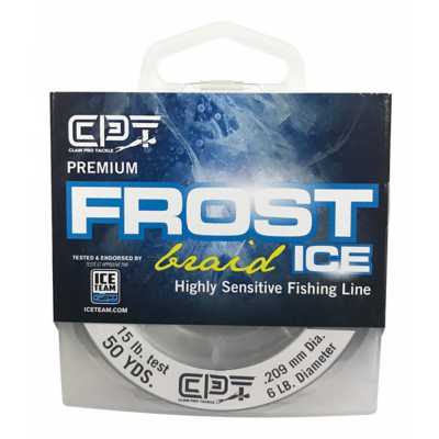 Clam Pro Tackle Frost Braid 50 Yd