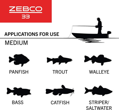 Zebco 33 Custom Z Spincast Combos