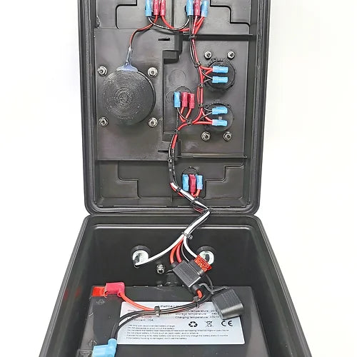battery box ice fishing Ice Hole Powerbox – Dakota Angler