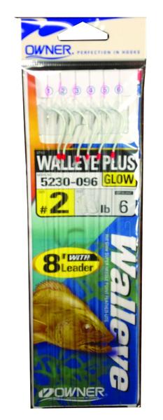 Owner Walleye Plus Glow Snells