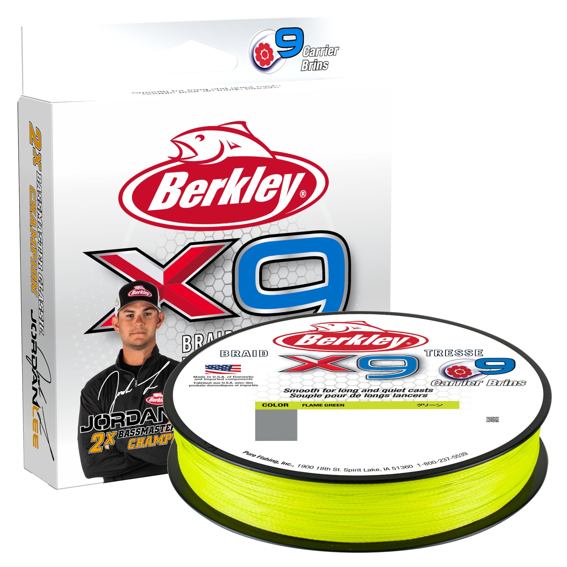 berkley fishing braid Berkley X9 Braid – Dakota Angler