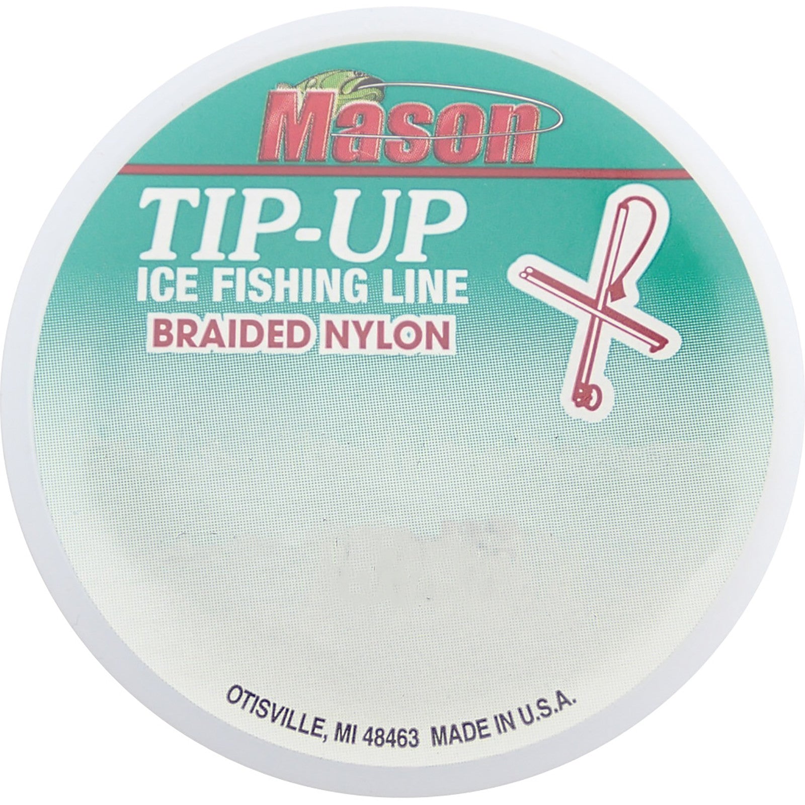 Mason Tackle Braided Tip-Up Line 20lb / Black