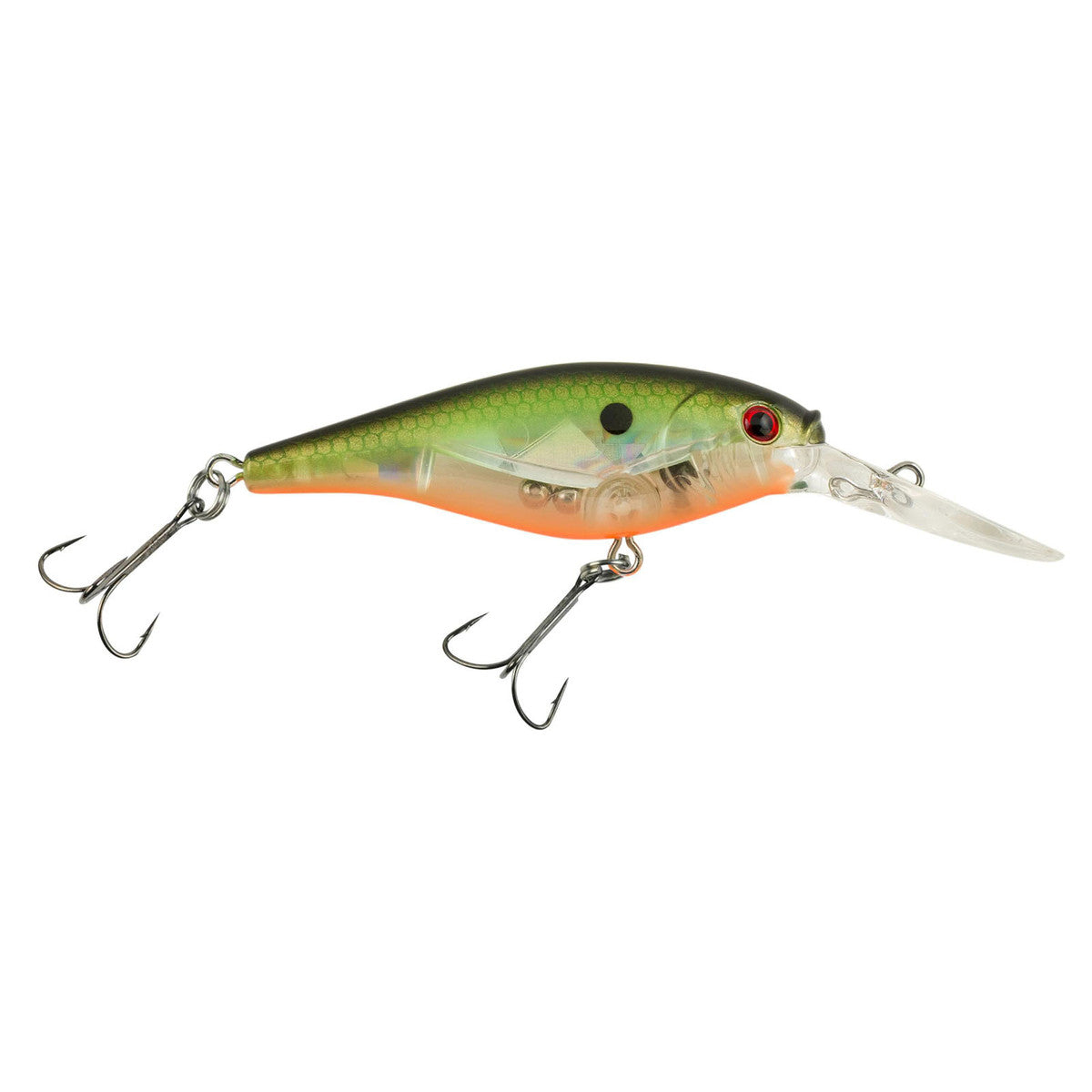 cupped face 7 fishing lures Berkley 7cm HD Fathead Minnow Flicker Shad
