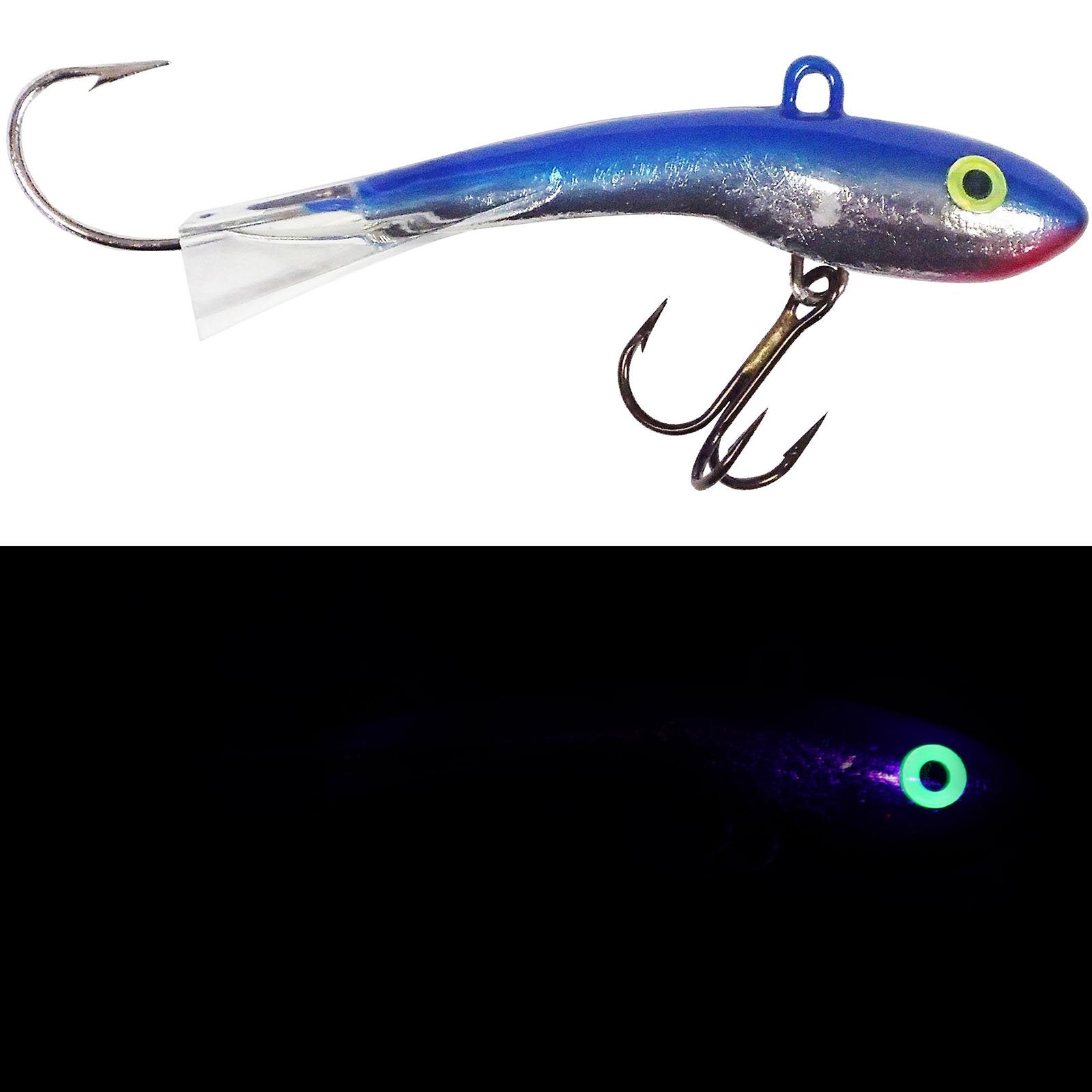 burton fishing lures Moonshine Lures Shiver Minnow #3 Holographic Kemos Kraw